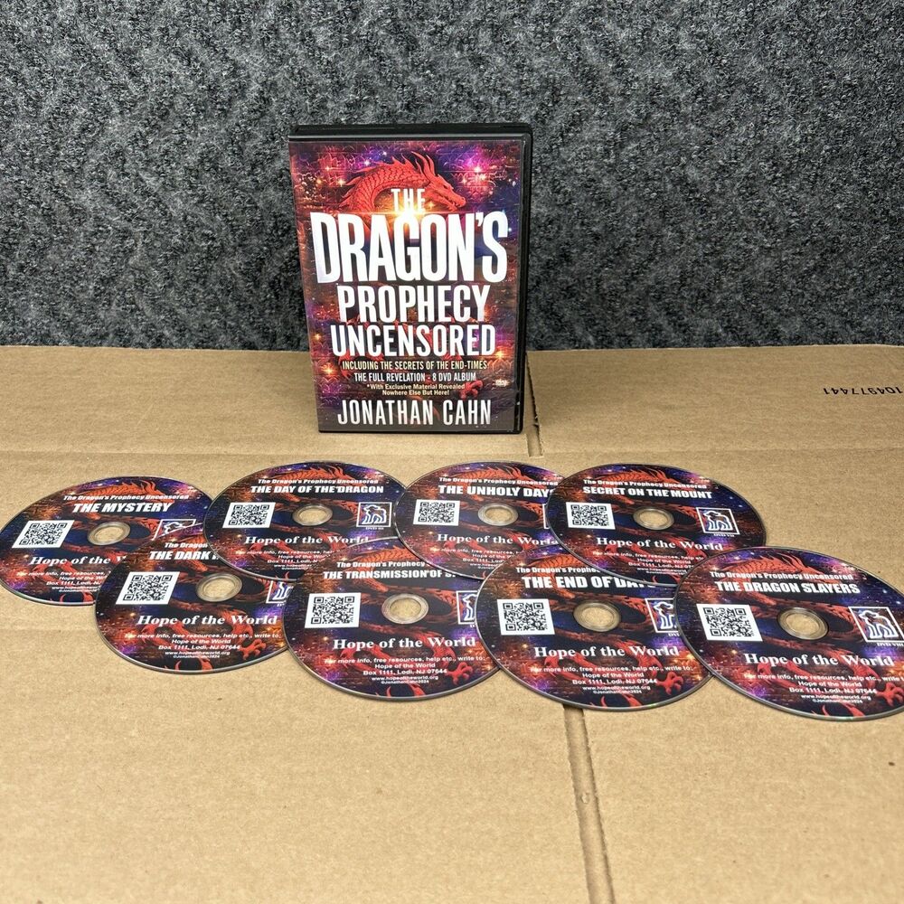 The Dragon’s Prophecy Uncensored 8 Disc DVD Album Set Jonathan Cahn Tested